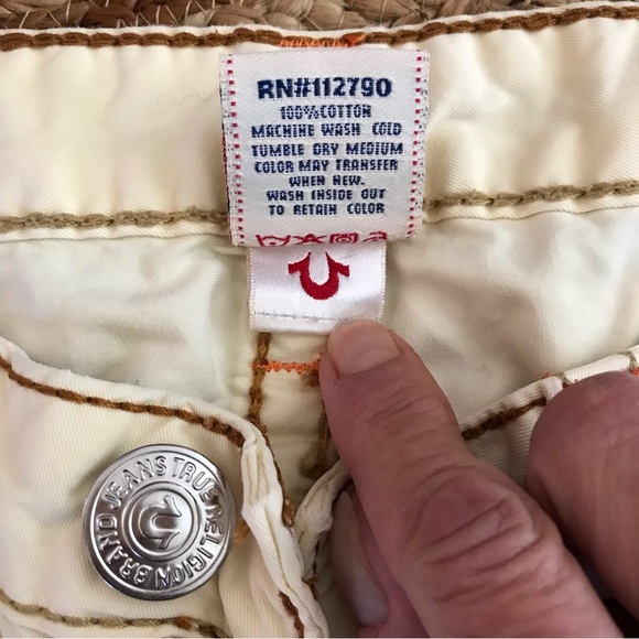 🧲VINTAGE TRUE RELIGION Joey Short - Picture 5 of 12